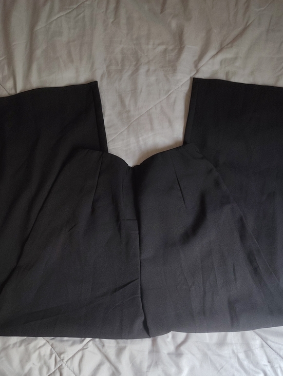 SHEIN Pants - SHEIN Black Wide Leg Office Pants